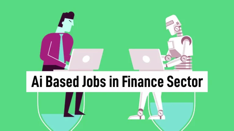 Ai Based Jobs in Finance Sector