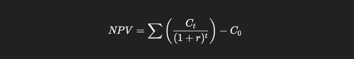 Net Present Value (NPV)