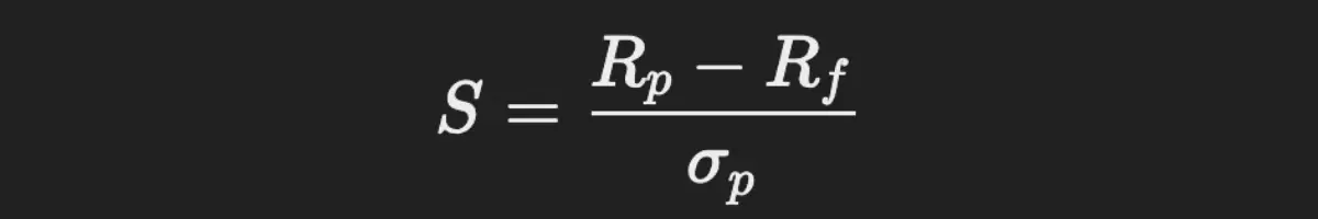 Sharpe Ratio