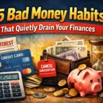 Bad Money Habits That Quietly Drain Your Finances