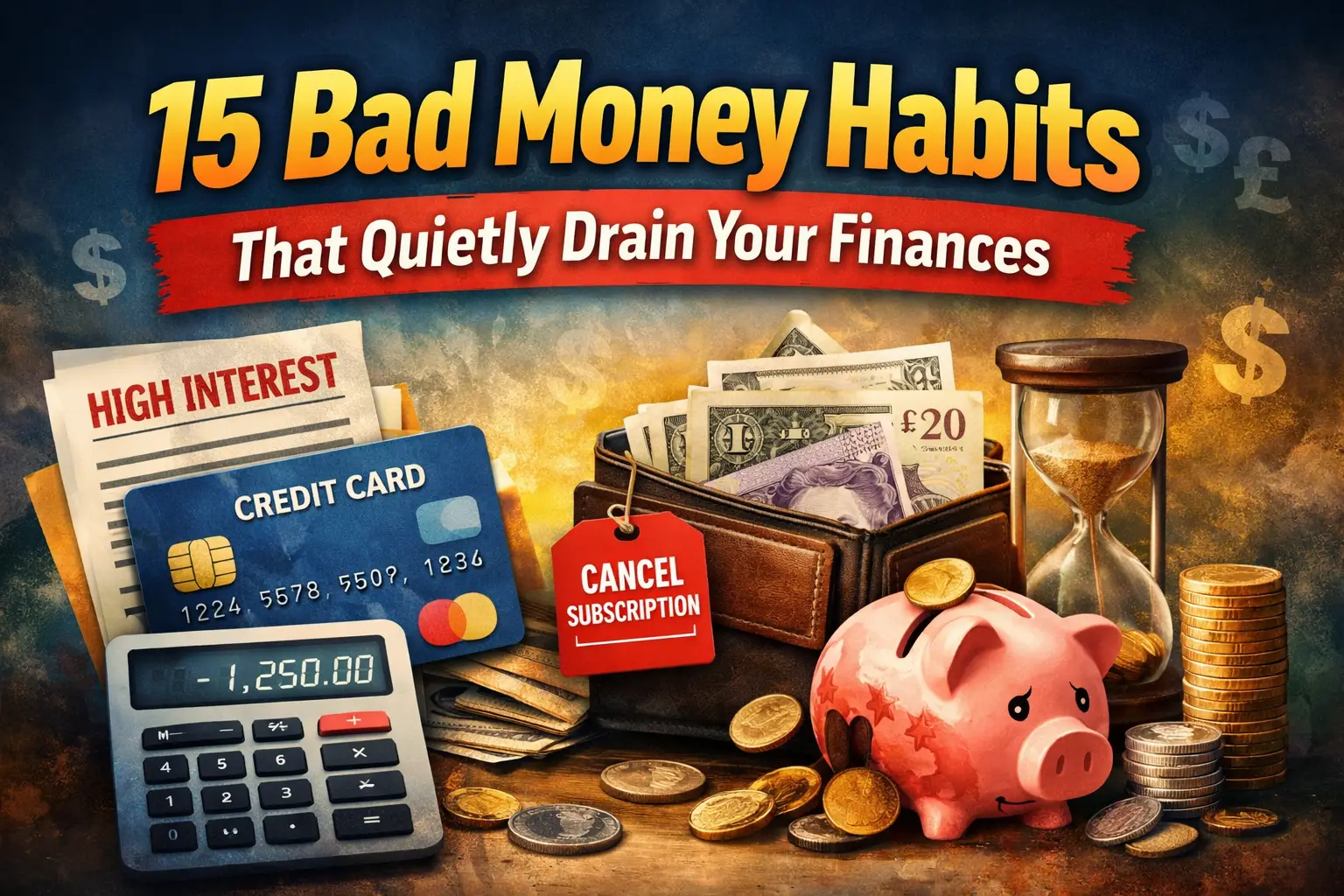 Bad Money Habits That Quietly Drain Your Finances